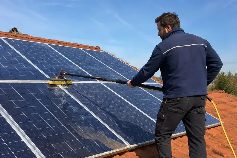 Nettoyage et entretien de panneaux solaires à Saint-Onen-la-Chapelle